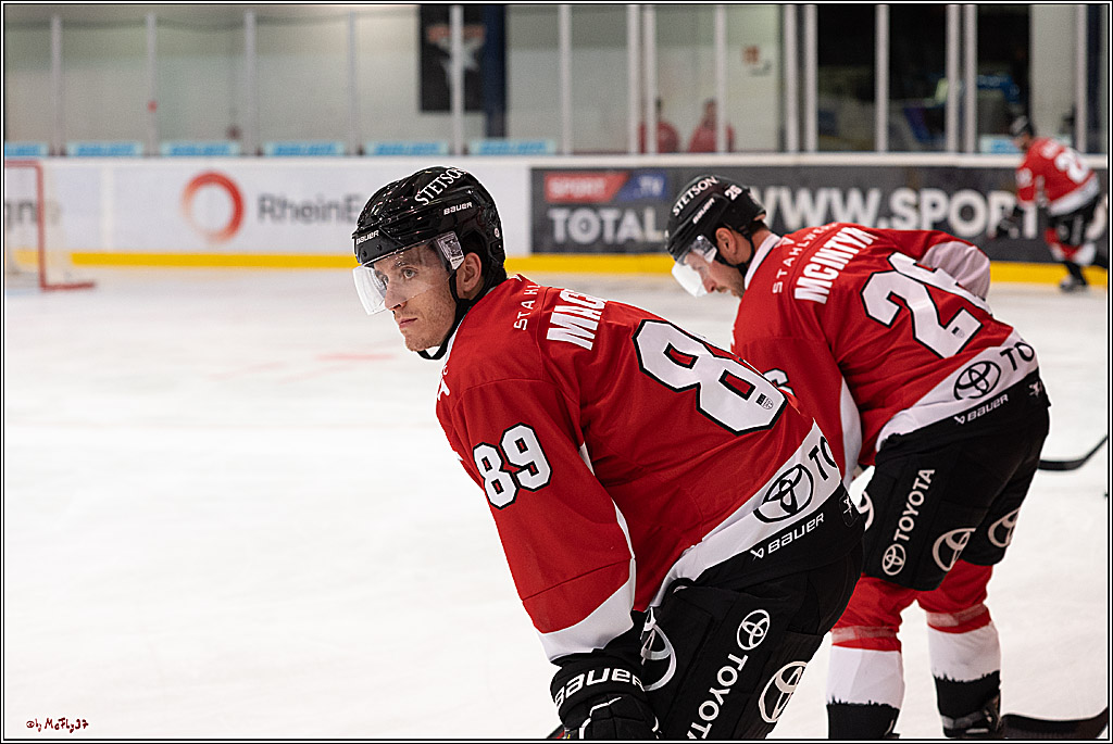 PENNY DEL 1. Testspiel Koelner Haie - Loewen Frankfurt; Koeln, 27.08.2023